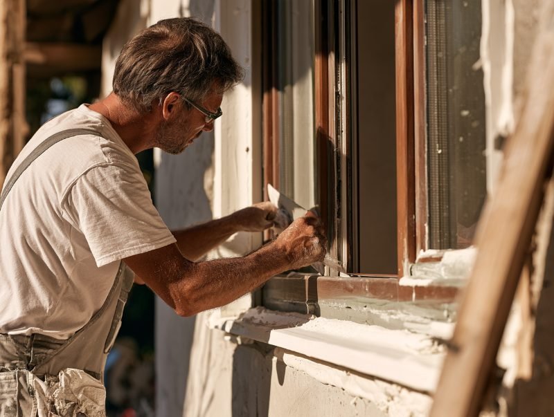 Stucco Waterproofing project — Deming, New Mexico